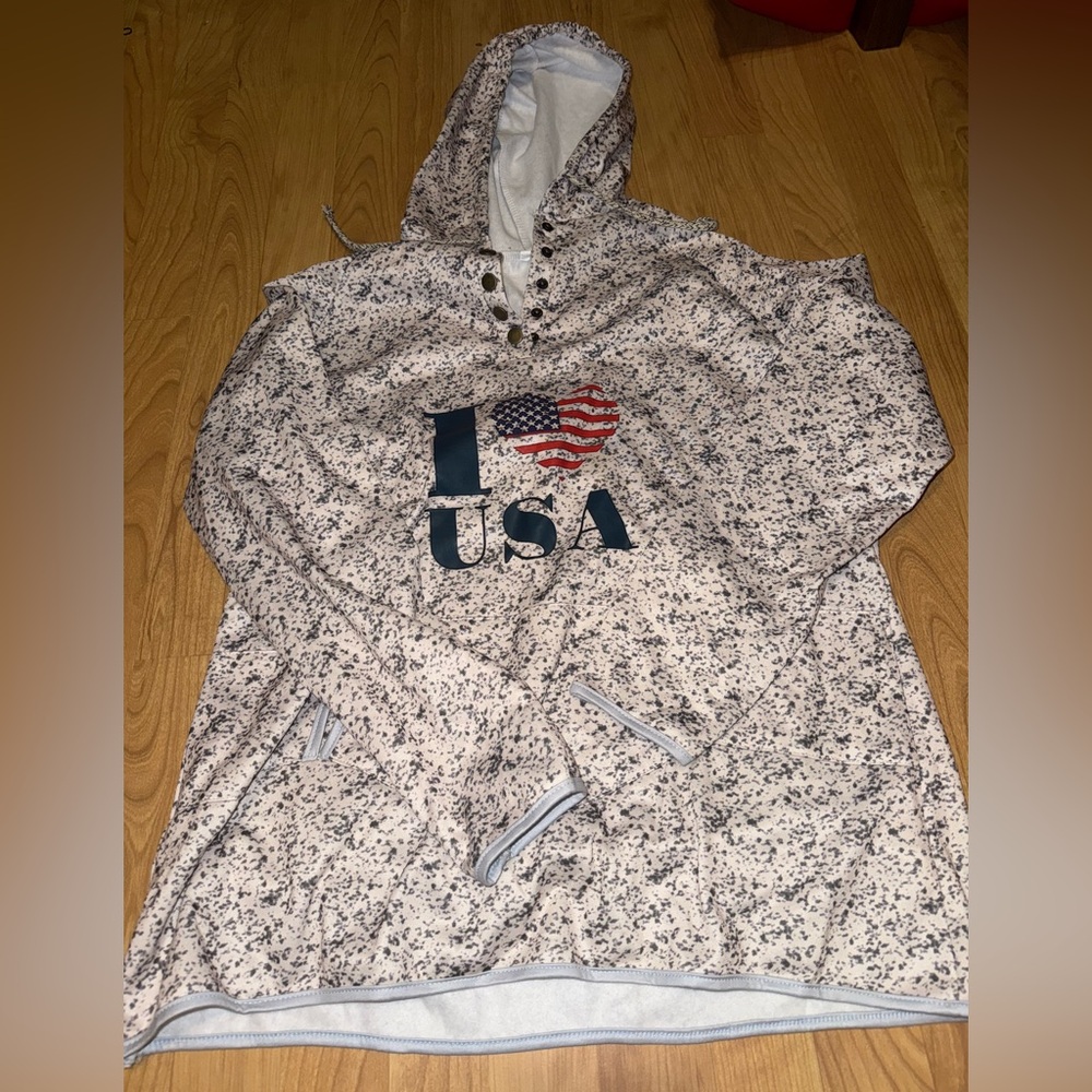 Patriotic Sweater Size XL